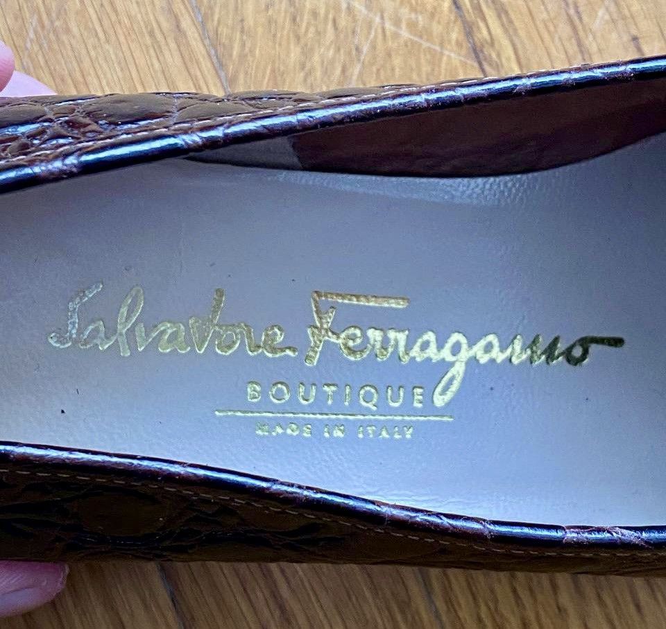 Salvatore Ferragamo Salvatore Ferragamo vintage loafers Size US 8 / IT 38 - 4 Thumbnail