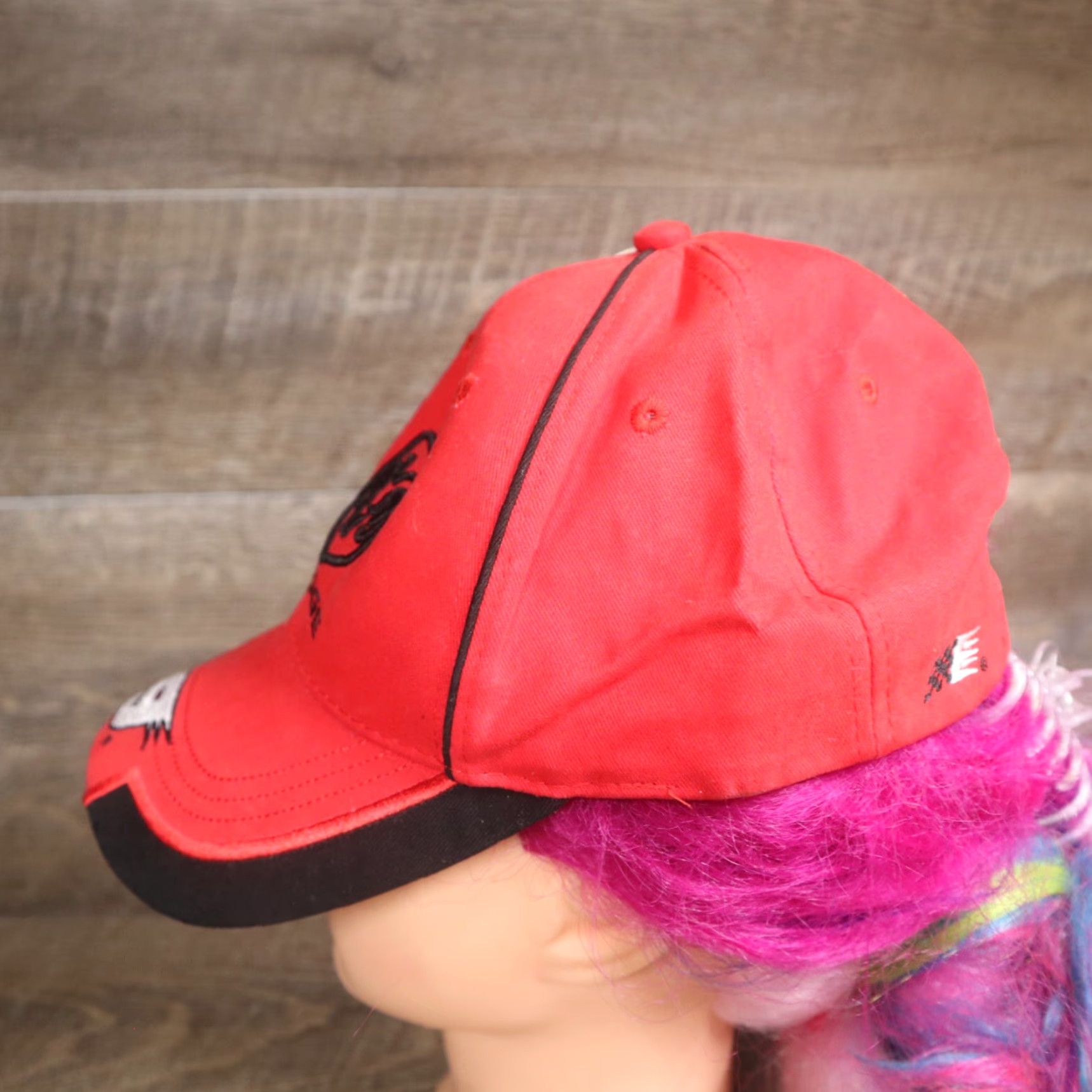 NASCAR Kasey Kahne #9 Dodge Hat NASCAR Red Baseball Cap Hook And Loop Adjustable Baseball Cap Adults Red Nascar Advantage Hat Size ONE SIZE - 4 Thumbnail