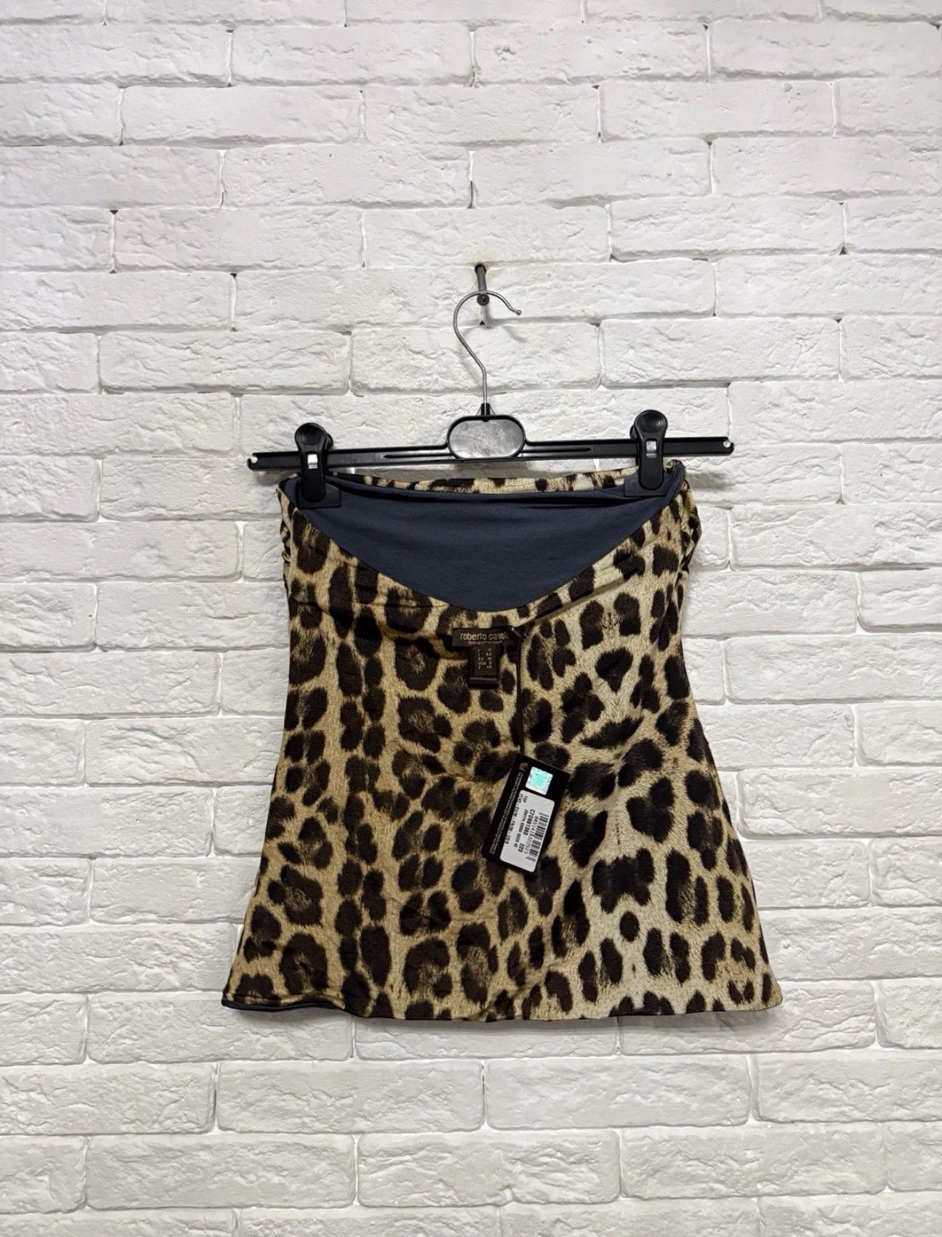 Roberto Cavalli Roberto Cavalli Double Sided Tube Top Leopard Pattern Sz M Size M / US 6-8 / IT 42-44 - 4 Thumbnail