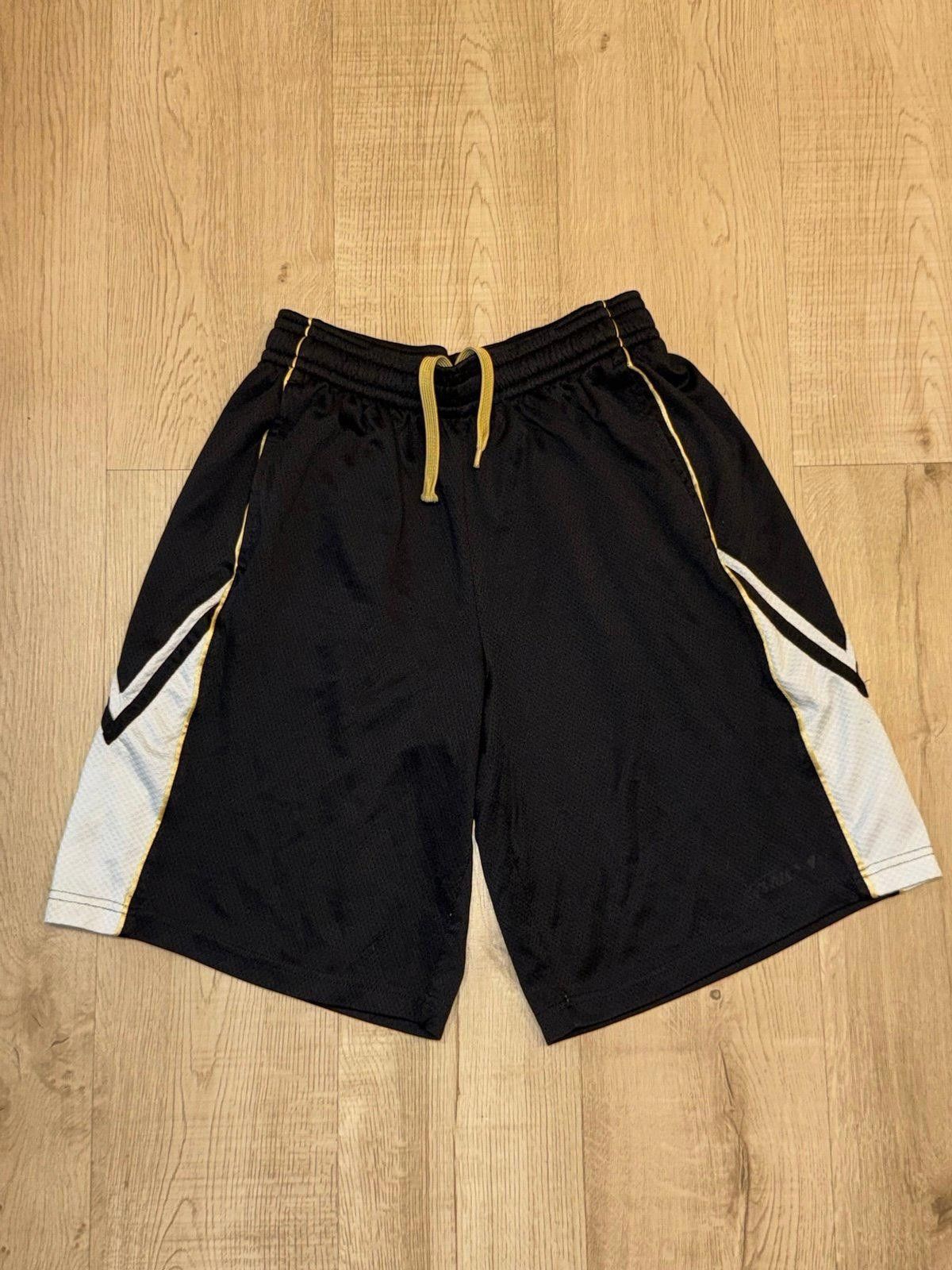 Nike AND1 Shiny Dazzle Gold Hoop Shorts Mens SM Vintage Y2K 90s Size US 30 / EU 46 - 1 Thumbnail