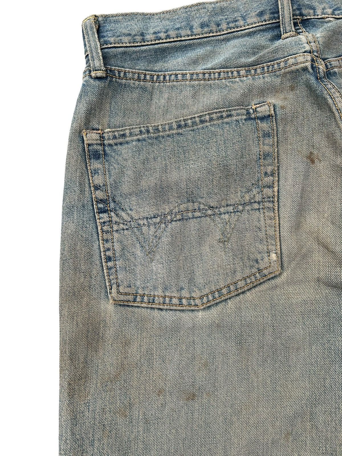 Kapital Thrashed Vintage Edwin 505X Selvedge Rusty Denim Jeans Size US 33 - 13 Thumbnail