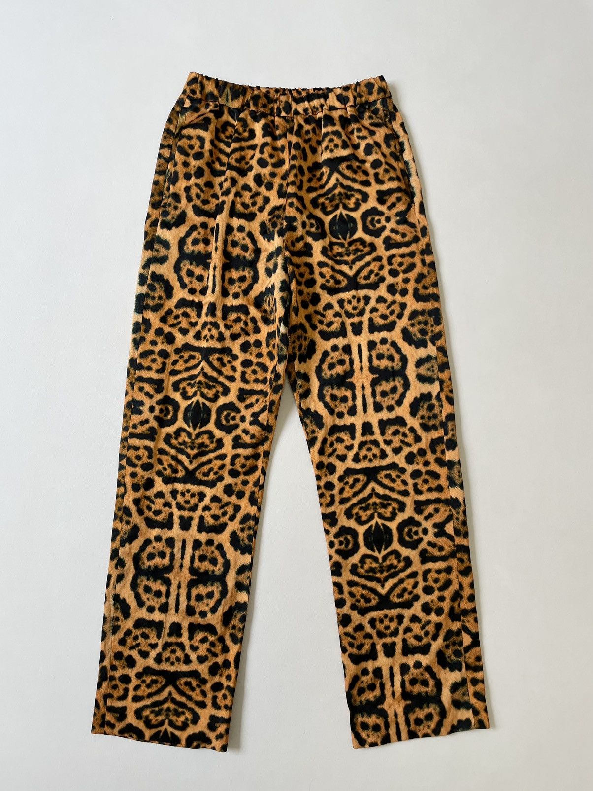 Dries Van Noten S/S 20 Leopard Print Pants Size 26" / US 2 / IT 38 - 1 Thumbnail