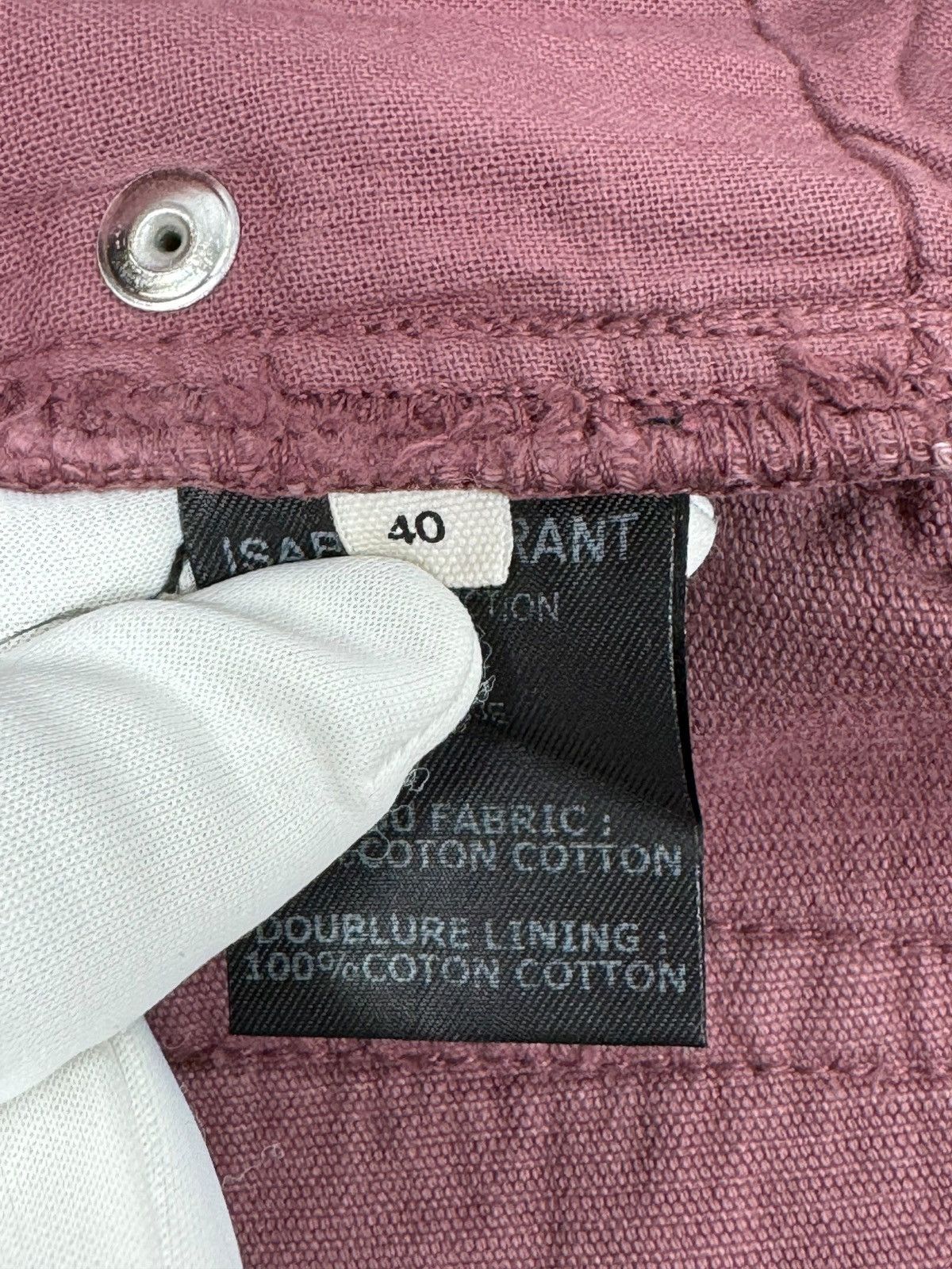 Isabel Marant Etoile Isabel Marant Etoile Corduroy Bordeaux Pants Cotton size 40 Size 28" / US 6 / IT 42 - 11 Thumbnail