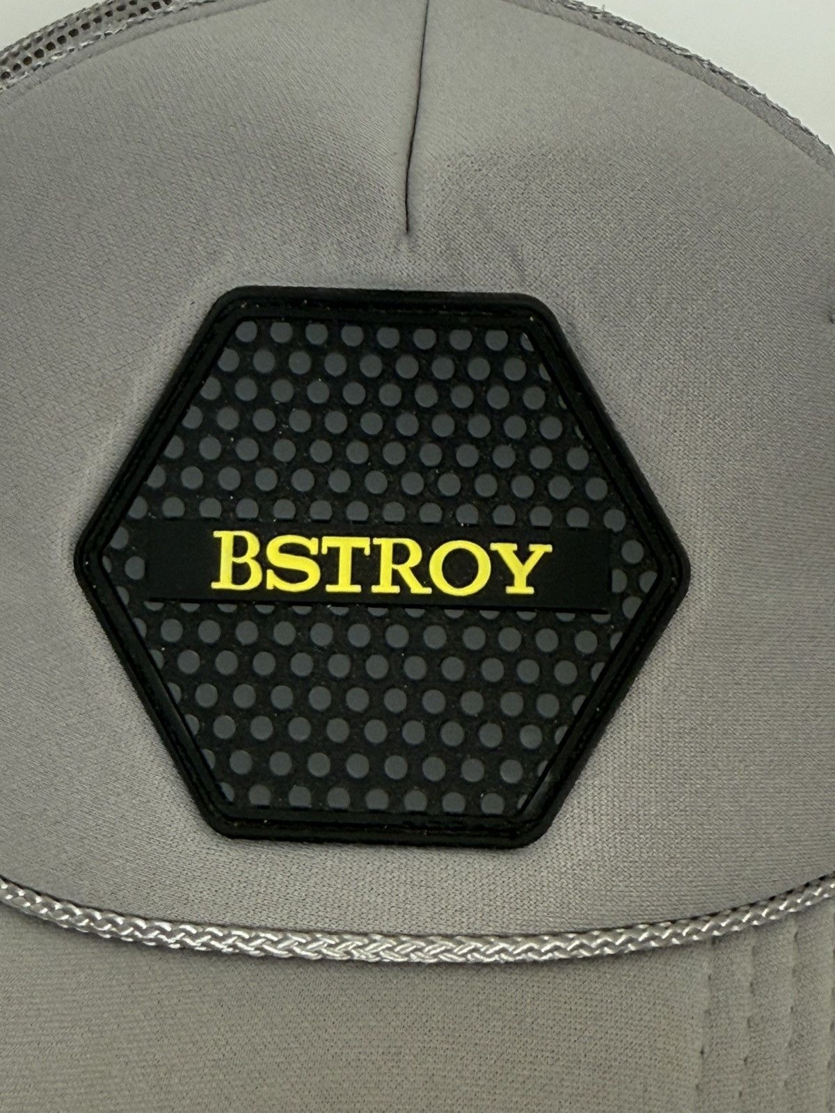 (B).Stroy (B)stroy Silver Trucker Hat Size ONE SIZE - 5 Thumbnail