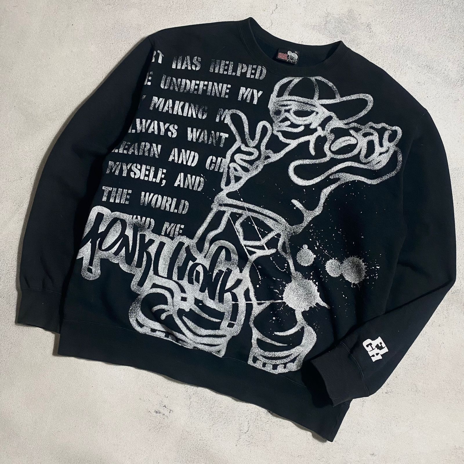 Japanese Brand × Vintage GRASS HITHER RAPPERS OVER PRINT DESIGN Y2K Size US XXL / EU 58 / 5 - 4 Thumbnail