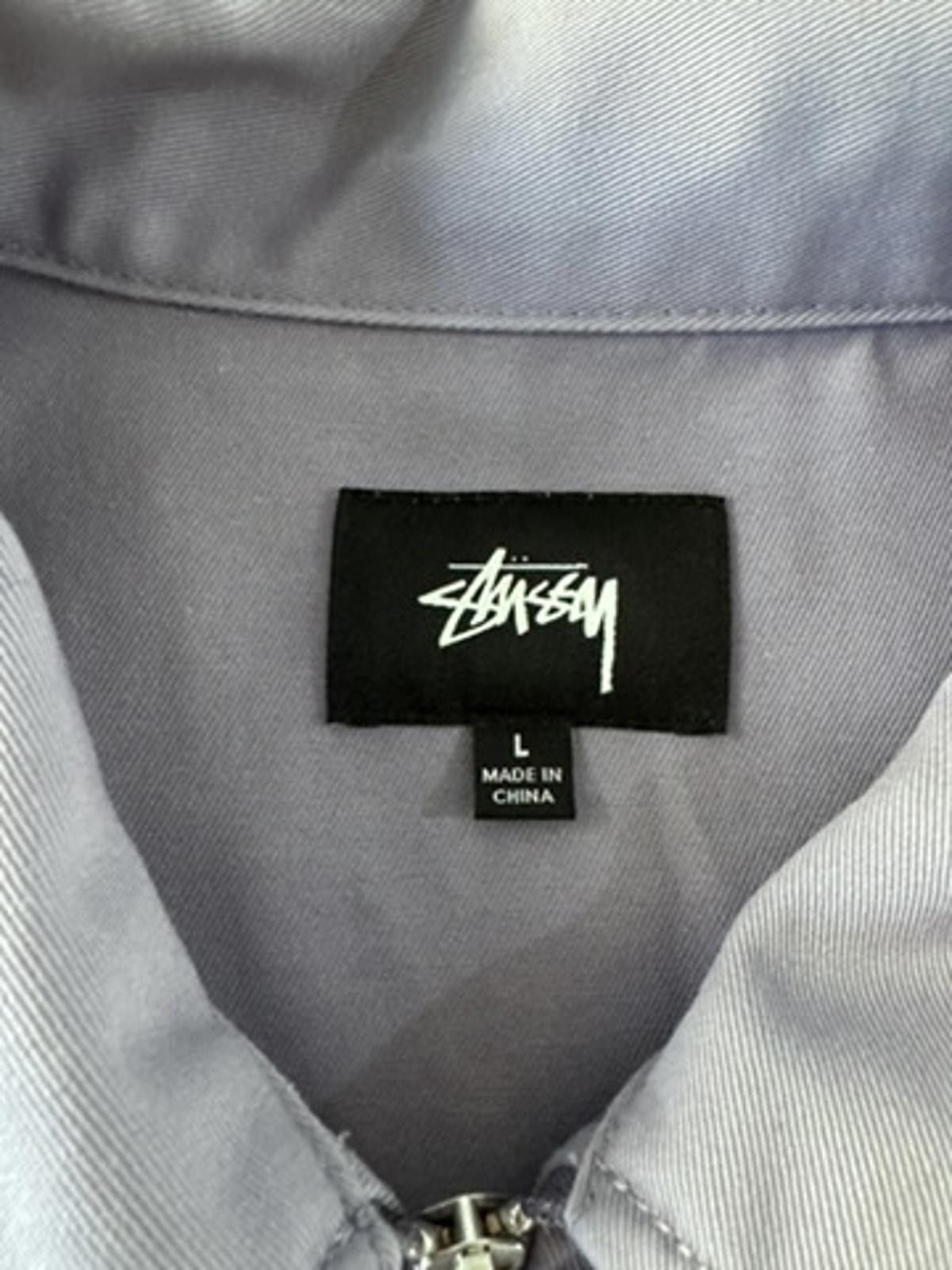 Stussy Stussy Men's Light Purple Zip-Up Jacket Size Large Size US L / EU 52-54 / 3 - 3 Thumbnail