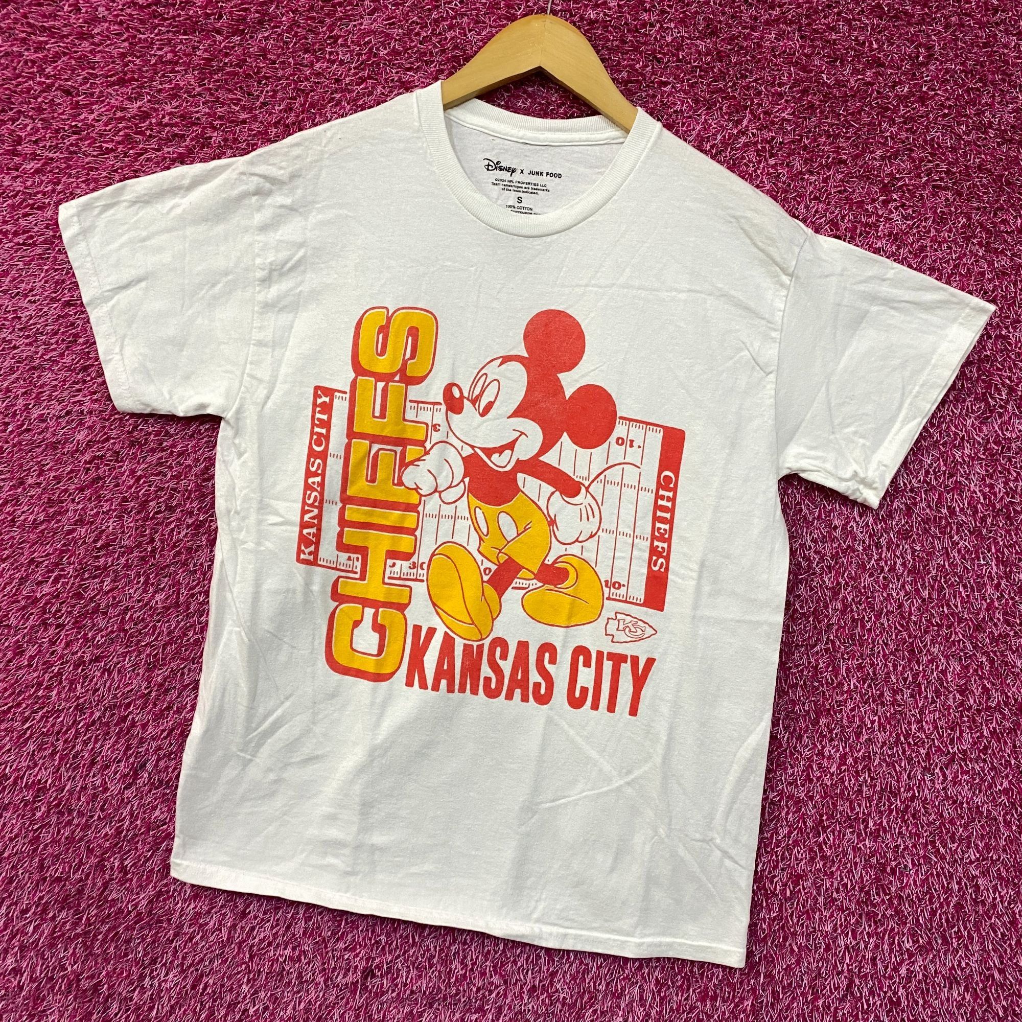 Disney Disney x Junk Food NFL Kansas City Chiefs Mickey Mouse Field Size US S / EU 44-46 / 1 - 3 Thumbnail