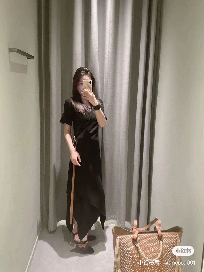 Loewe Loewe Black waistless dress Size XXS / US 00 / IT 34 - 3 Thumbnail