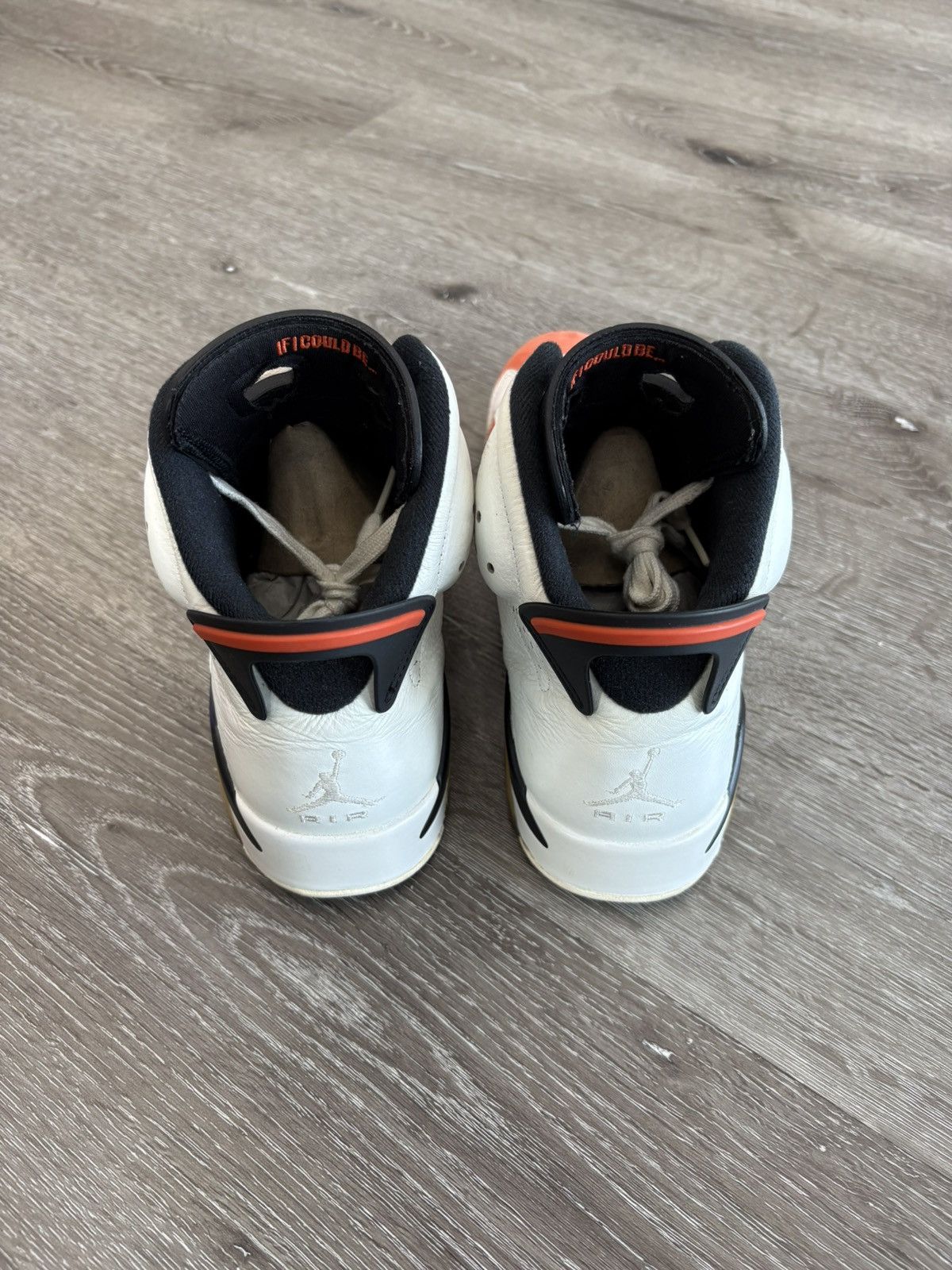 Jordan Brand Air Jordan 6 Retro “Gatorade Like Mike White” **PRE-OWNED** Size US 9.5 / EU 42-43 - 4 Thumbnail