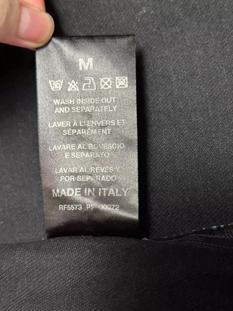 Raf Simons Raf Simons Black logo denim jacket leather label Size US M / EU 48-50 / 2 - 7 Thumbnail
