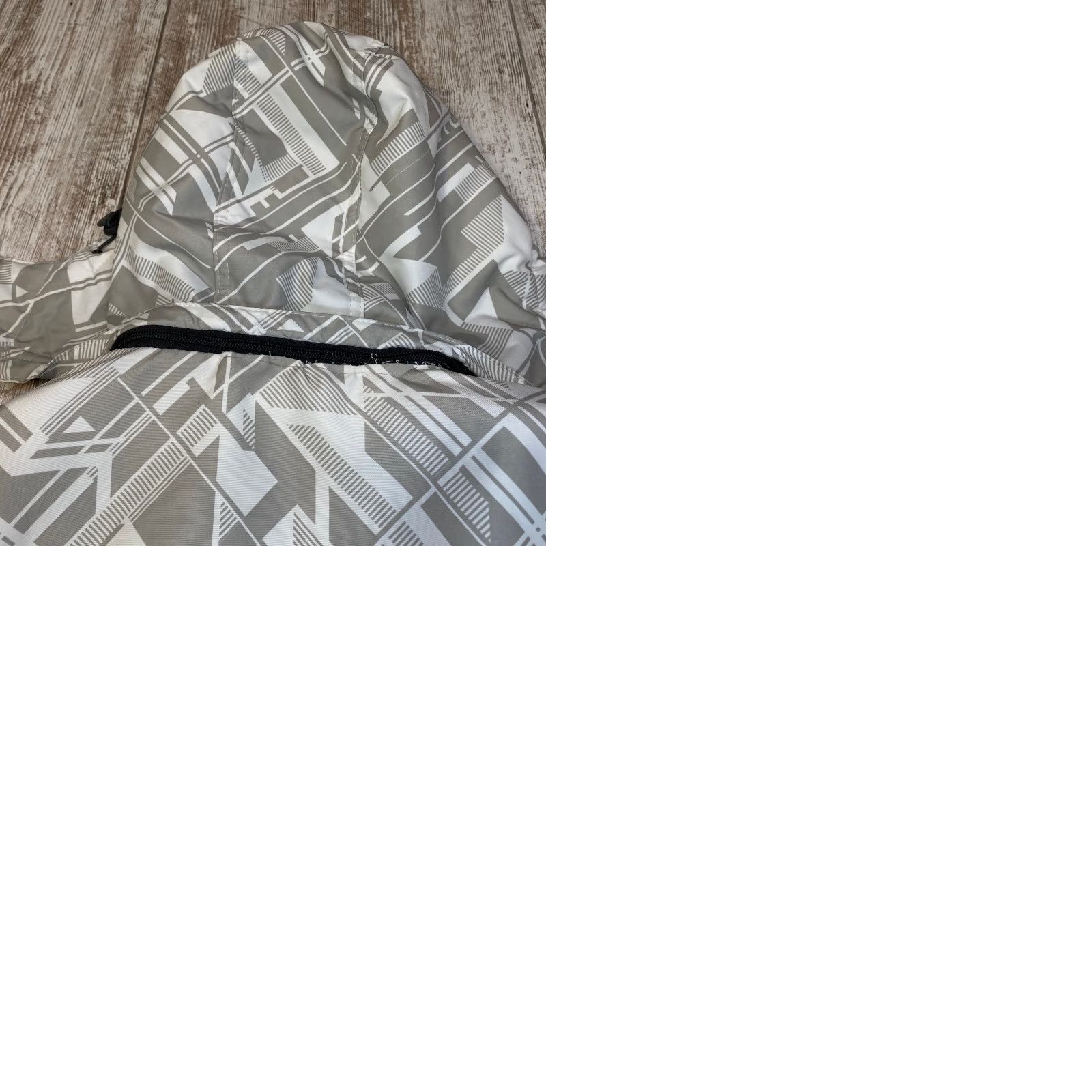 ZeroXposur Zero Xposure Snow Jacket Mens Medium Sherpa Lined White Gray RETRO DESIGN Size US M / EU 48-50 / 2 - 11 Thumbnail
