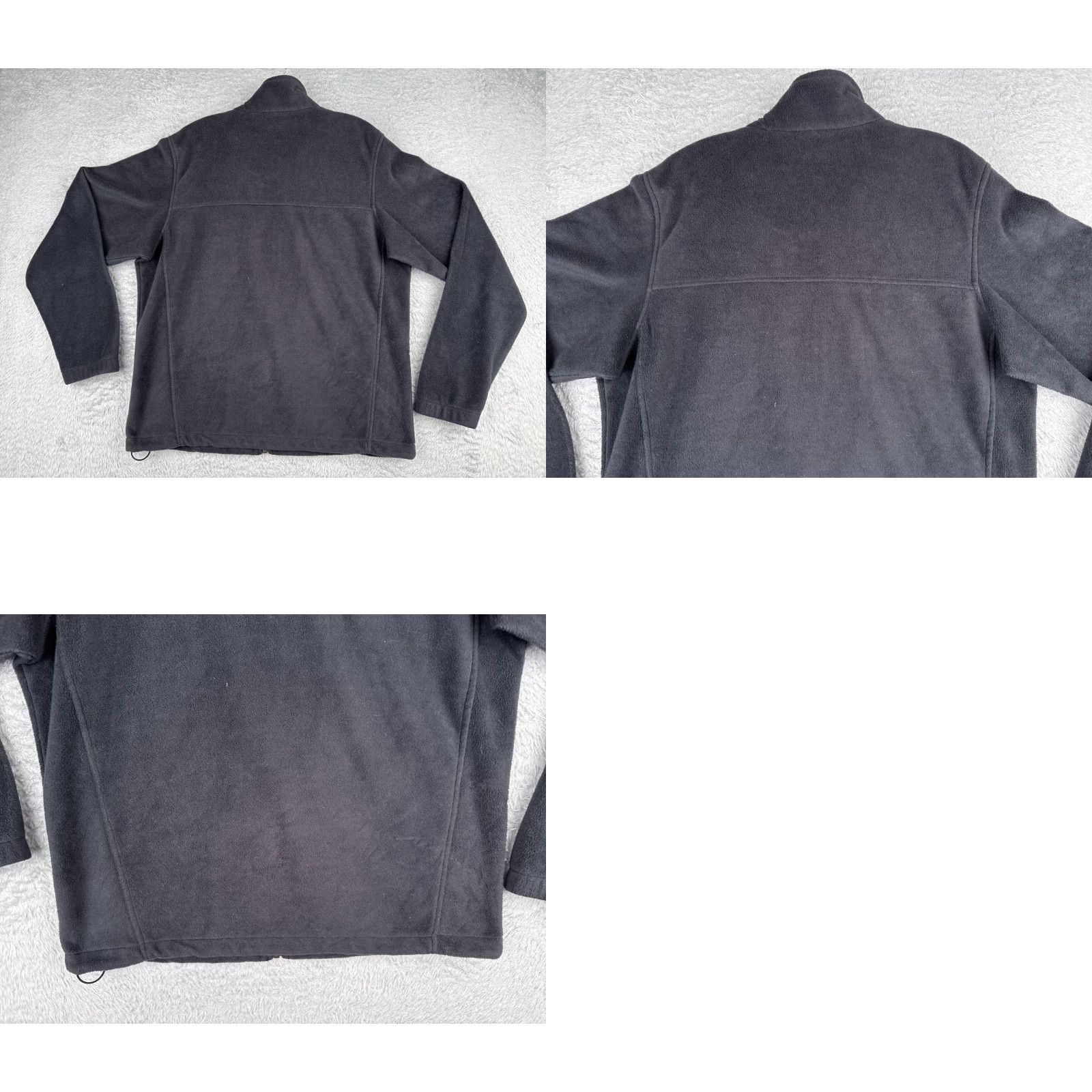 Vintage Columbia Jacket Mens M Gray Full Zip Mock Neck Windbreaker Outdoor American Casual Travel Workwear Front Zip Logo Size US M / EU 48-50 / 2 - 9 Thumbnail