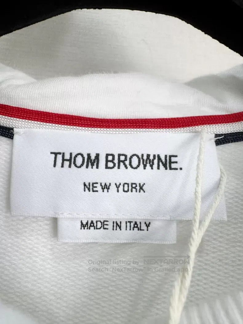 Thom Browne Thom Browne Hooded Sweatshirt Size US XXS / EU 40 - 2 Thumbnail