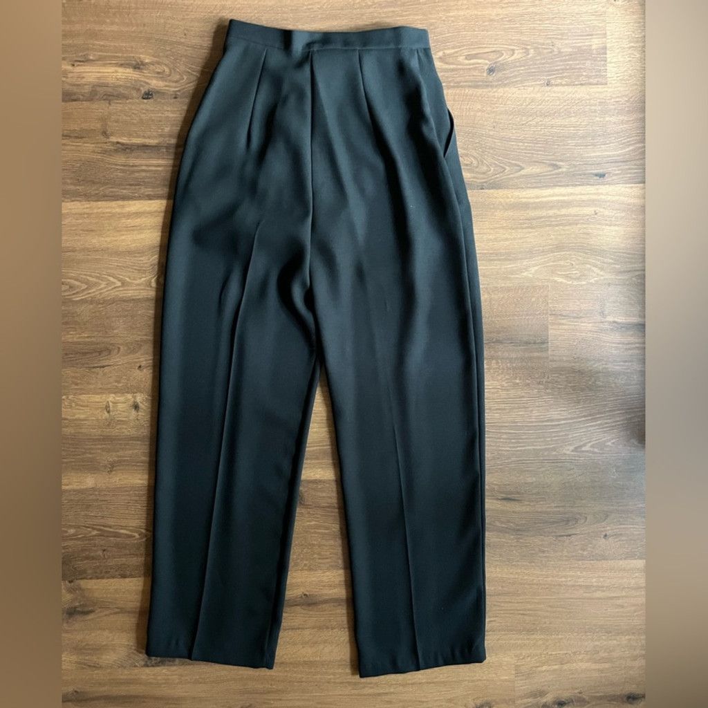 Other Vintage Jessica Black High-Rise Trousers - Size 6 🖤 Size 28" / US 6 / IT 42 - 6 Thumbnail