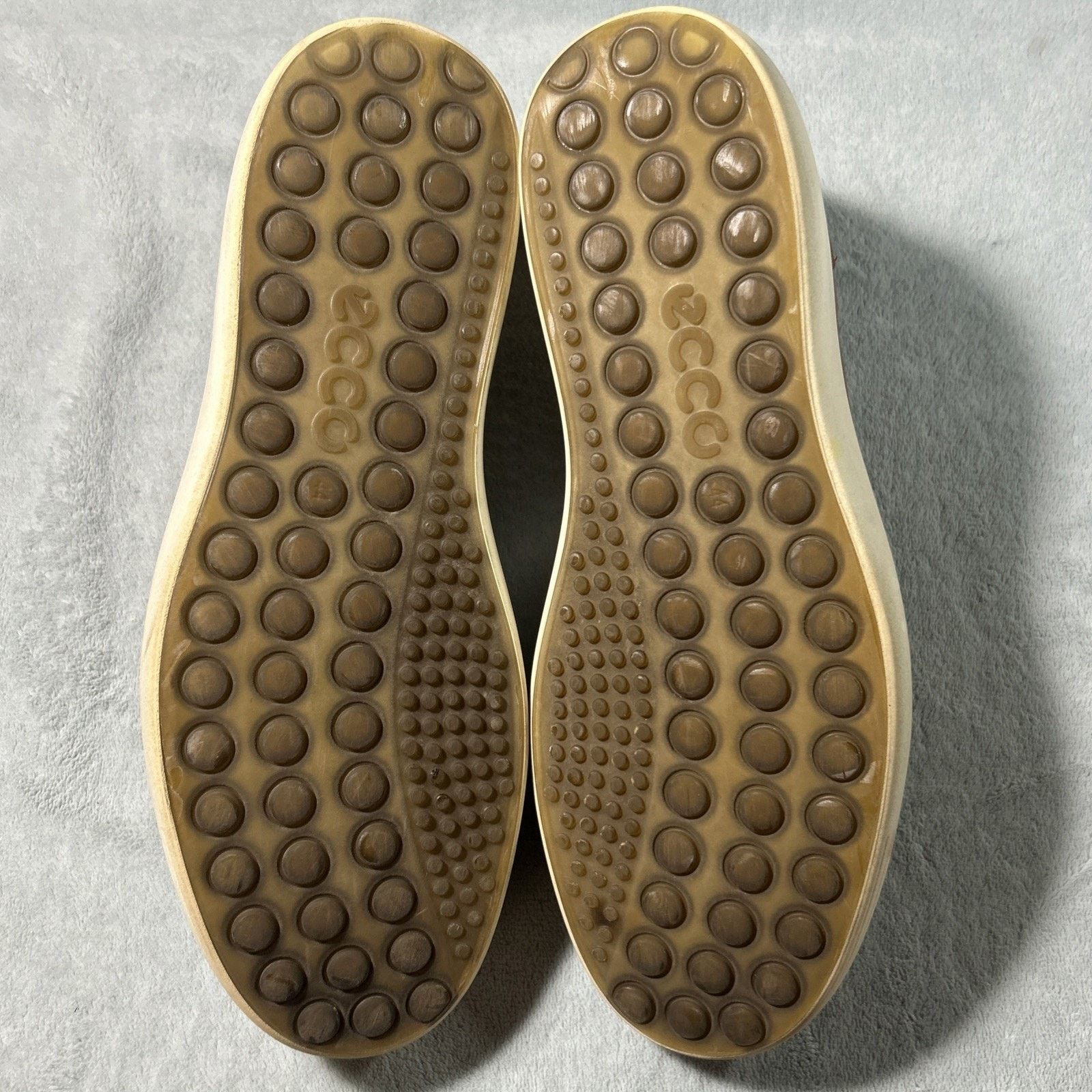 Ecco Ecco 7 Mens 10 US 46 EU Gray Nubuck Shoes Sneakers Preppy Size US 10 / EU 43 - 6 Thumbnail
