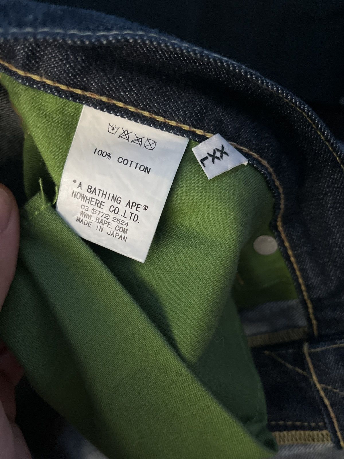 Bape Bape Sta Denim Size US 38 / EU 54 - 8 Thumbnail