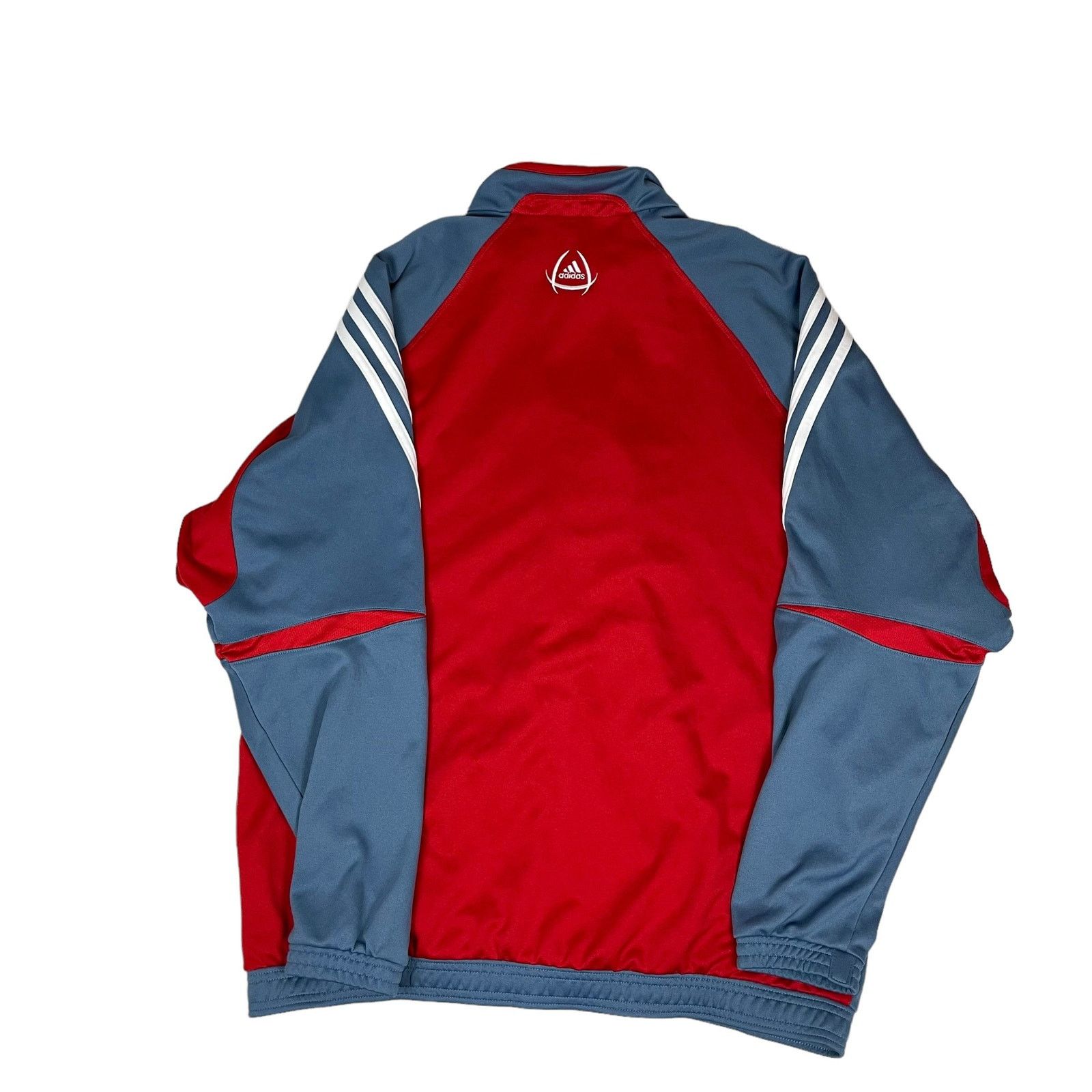 Adidas Adidas Men Red Gray FC Bayern Munich Football Team Jacket L Size US L / EU 52-54 / 3 - 10 Thumbnail
