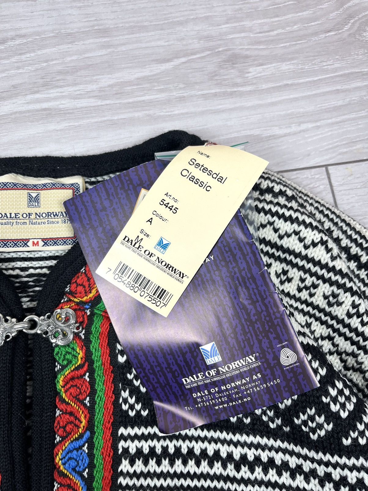 Dale Of Norway New! Dale Of Norway Metal Button Wool Cardigan Sweater Size US M / EU 48-50 / 2 - 7 Thumbnail