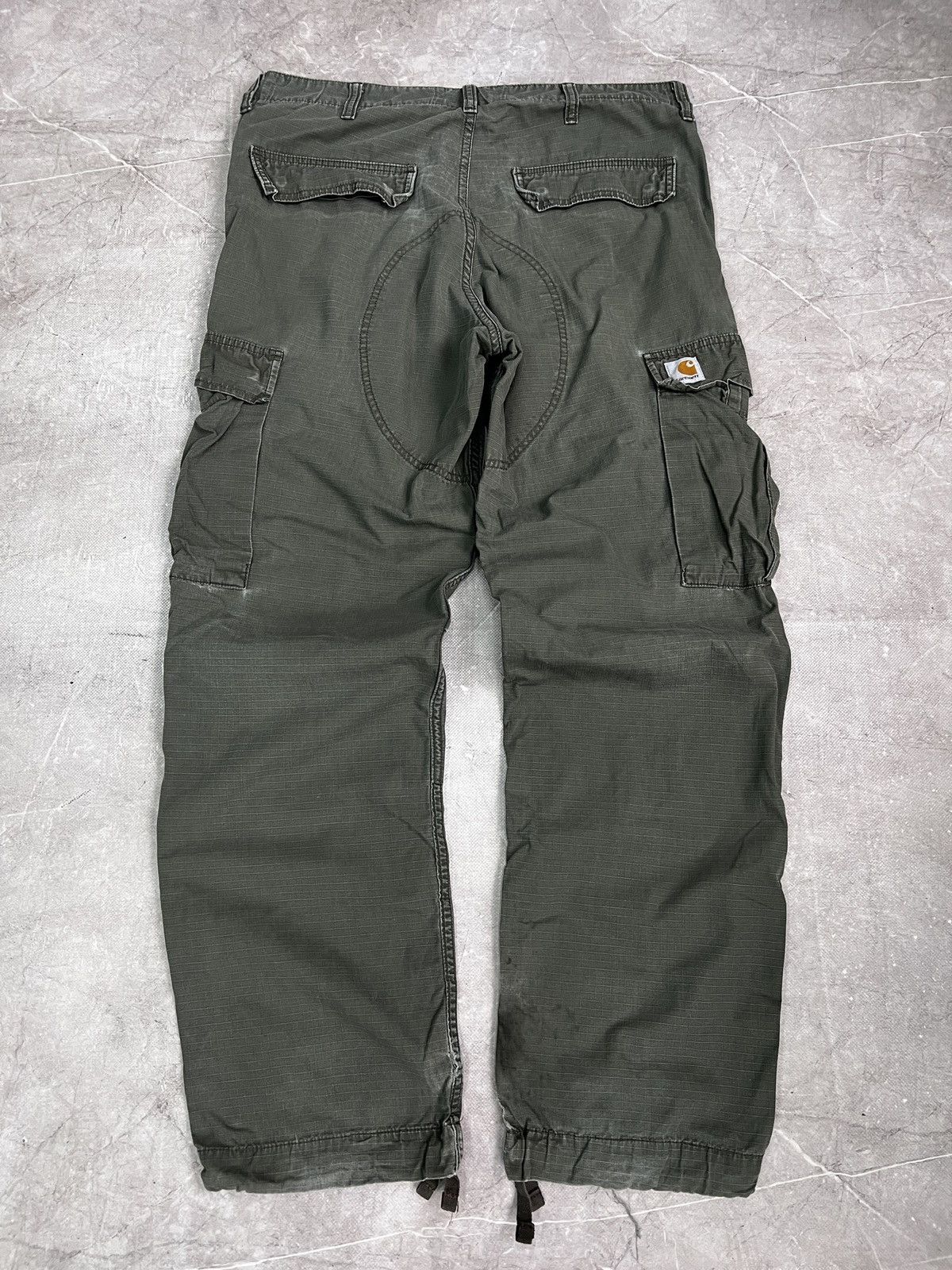 Carhartt Carhartt Green Pants Workwear Multipocket y2k Style Size US 32 / EU 48 - 7 Thumbnail