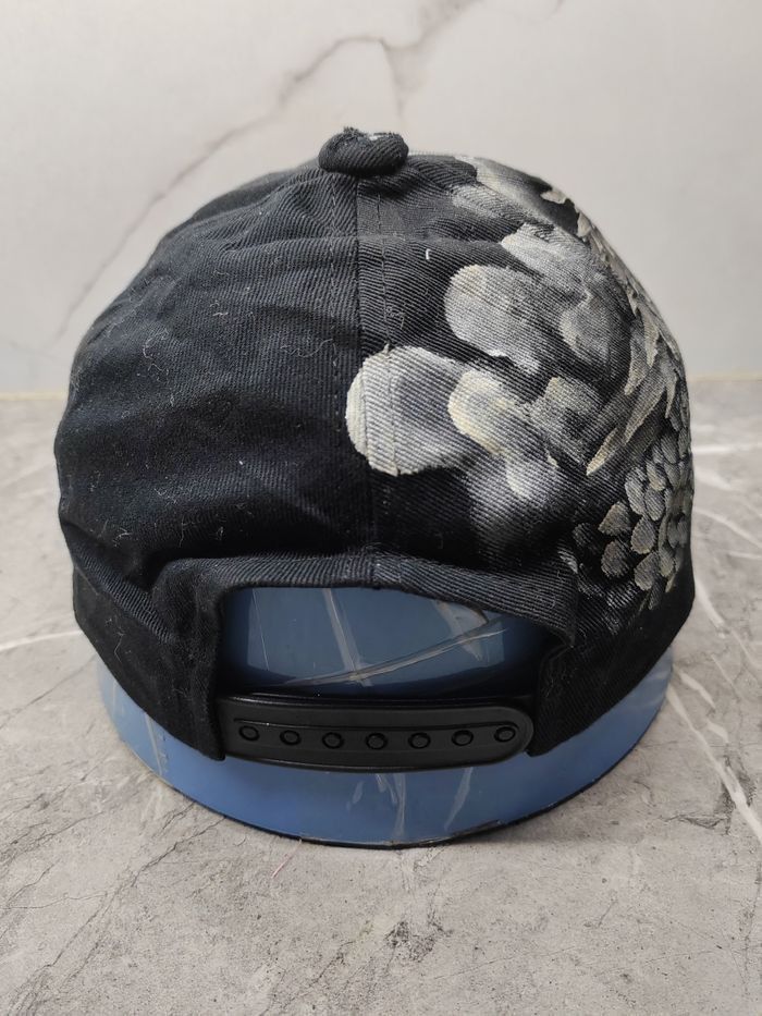 Japanese Brand Vintage Dragon Sukajan Paint Cap Hat Size ONE SIZE - 5 Thumbnail
