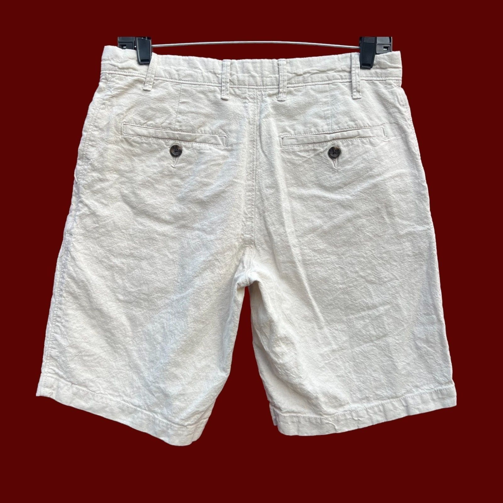 Other GoodFellow - Men's Flat Frint Short - 9" Inseam - Beige - 28 Size US 28 / EU 44 - 2 Thumbnail