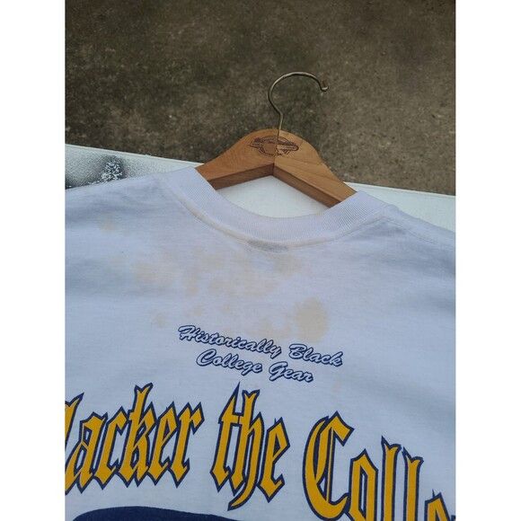 NCAA Vintage Johnson C Smith University HBCU 90s t-shirt Size US XL / EU 56 / 4 - 6 Thumbnail