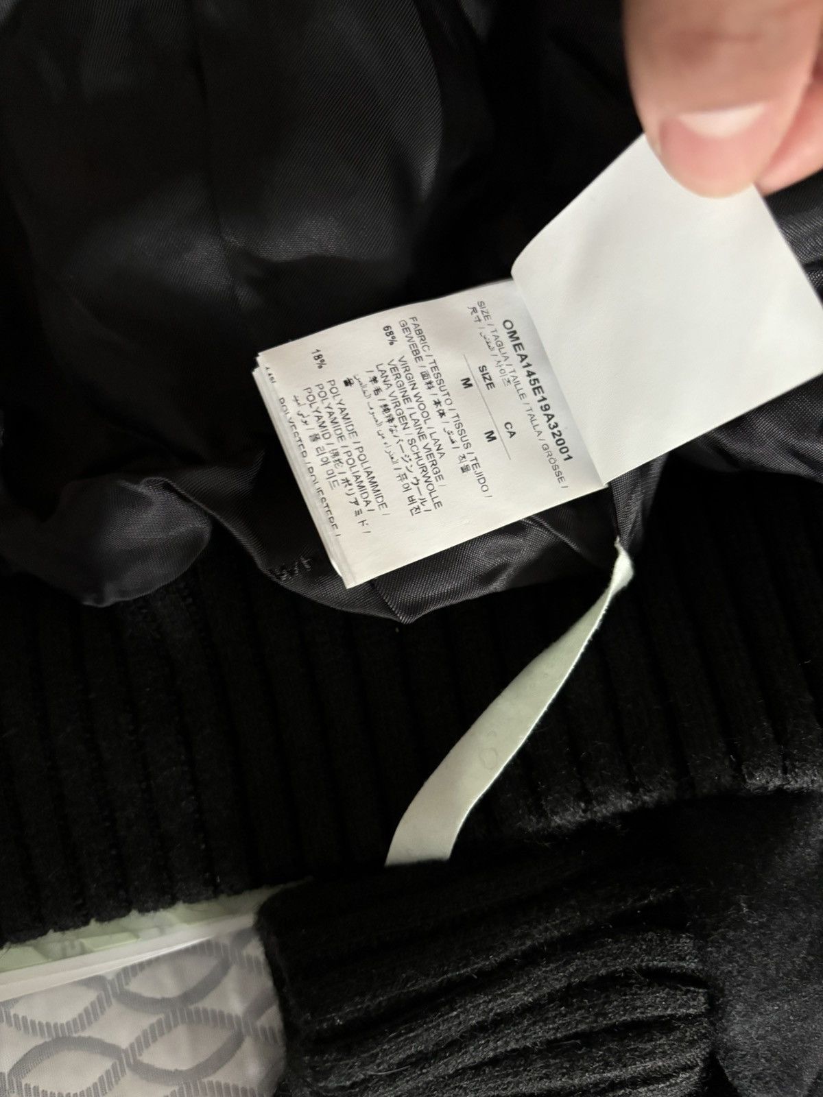 Off-White Off white varsity jacket Size US M / EU 48-50 / 2 - 7 Thumbnail