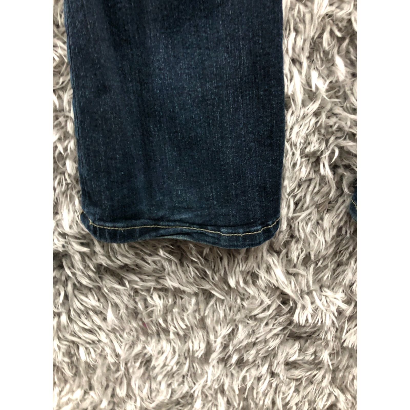 Vintage Seven7 Rucker Slim Bootcut Jeans Size 28 Dark Wash Blue Denim Womens Size 28" / US 6 / IT 42 - 7 Thumbnail