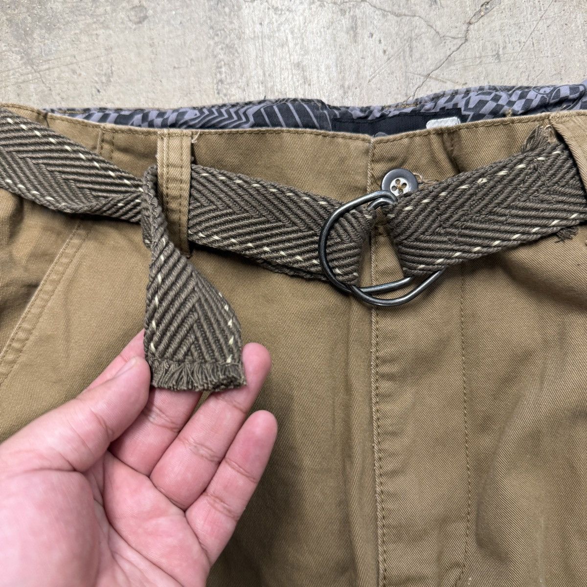 Ocean Pacific Vintage Ocean Pacific OP Brown Tan Cargo Y2K Shorts Mens W34 Size US 34 / EU 50 - 4 Thumbnail