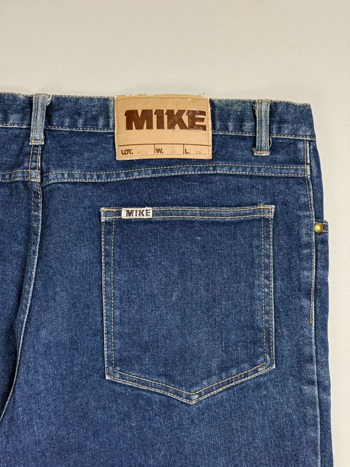 Designer × Japanese Brand Mike Men’s Japan Boiled Denim Jeans Size 40 36 Size US 40 / EU 56 - 25 Thumbnail