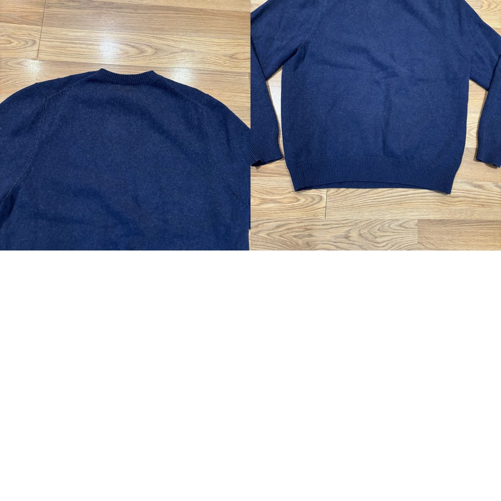 UNTUCKit UNTUCKit Crew Neck Sweater Navy Blue Wool Blend Pullover Men’s Size Medium Size US M / EU 48-50 / 2 - 8 Thumbnail