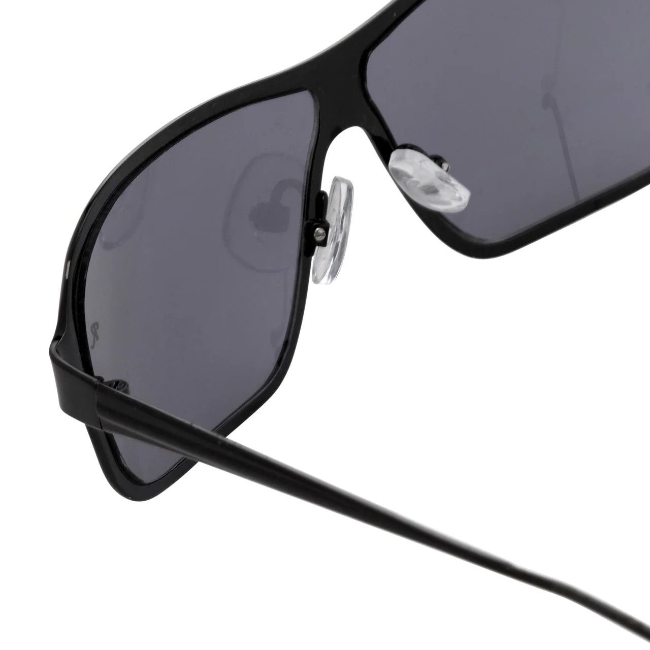 Raf Simons Raf Simons Sunglasses Rectangular Black and Grey Size ONE SIZE - 13 Thumbnail