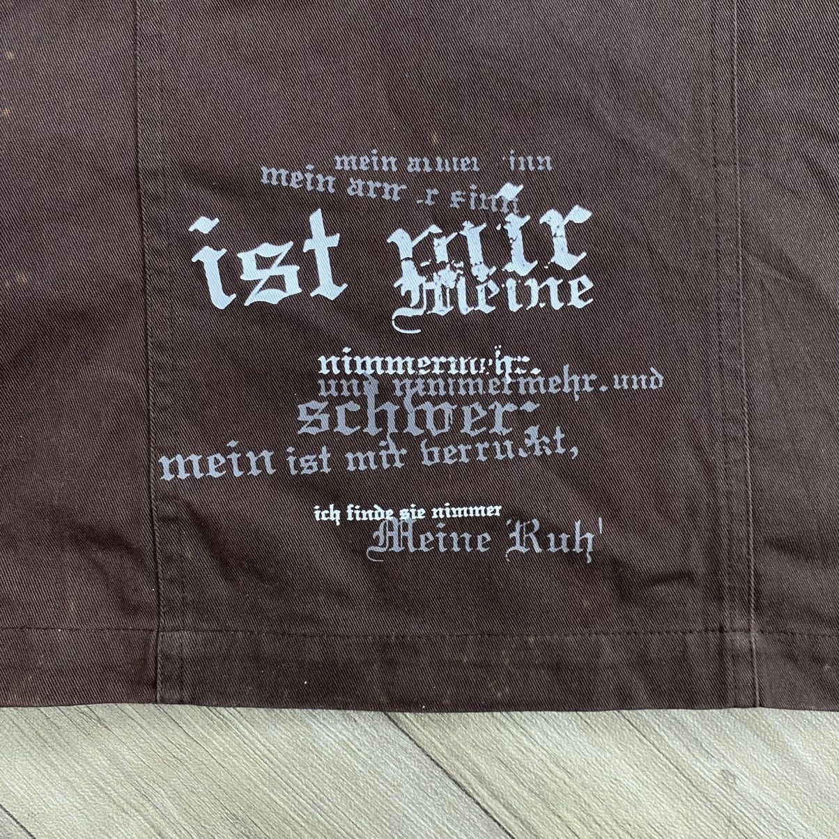 14th Addiction 2000s Slash Number Poem Seditionaries Gothic Lgb Jacket Y2K Size US M / EU 48-50 / 2 - 17 Thumbnail