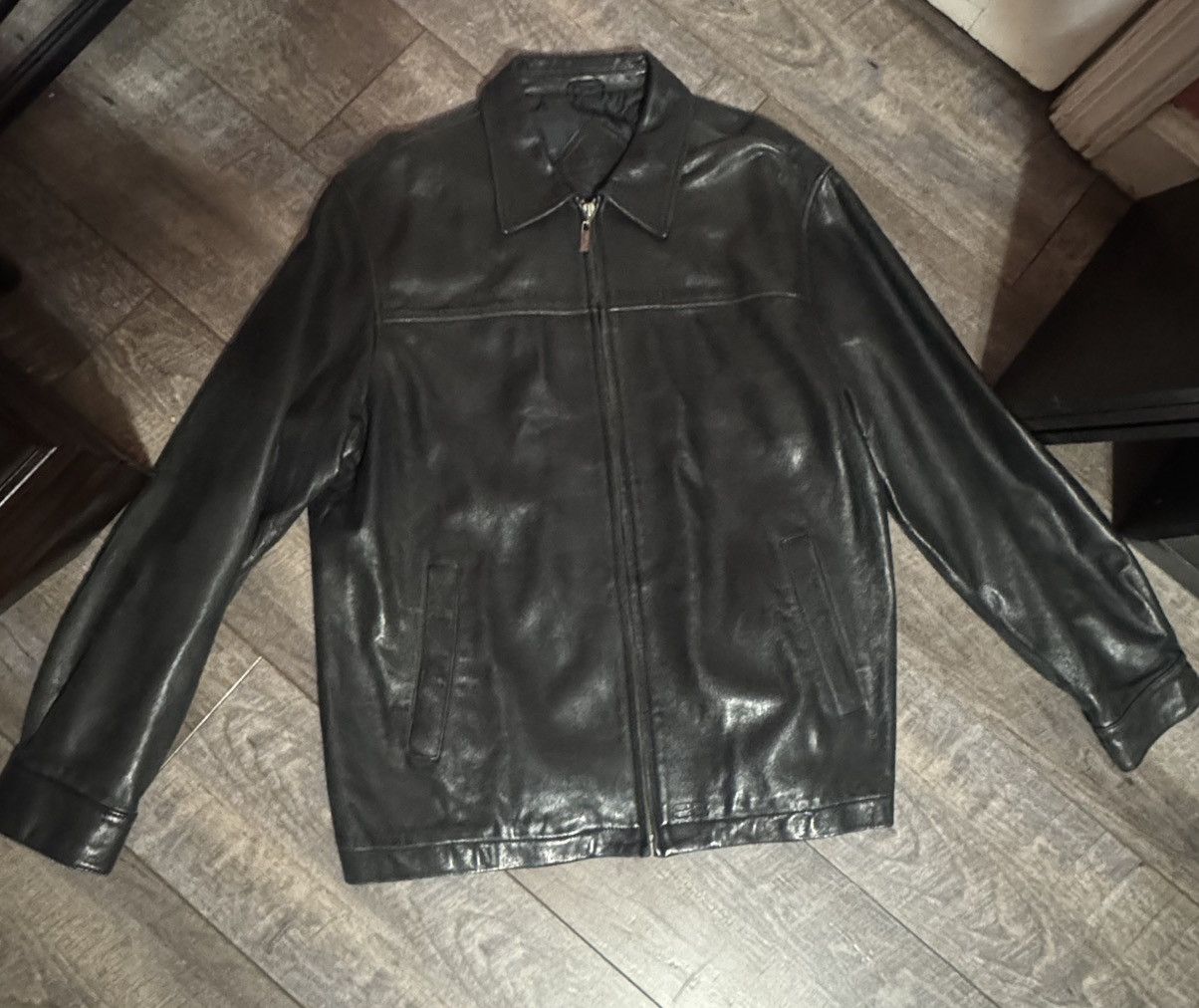 Balenciaga Balenciaga Leather Zip Up Size US M / EU 48-50 / 2 - 1 Thumbnail