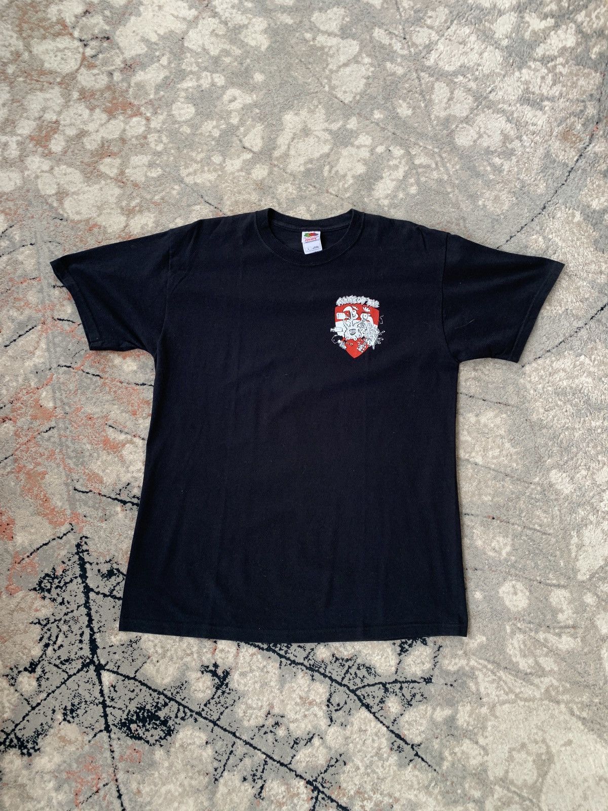 Fruit Of The Loom Vintage Hier Regiert Der Rock N' Roll Tee Size US L / EU 52-54 / 3 - 1 Thumbnail