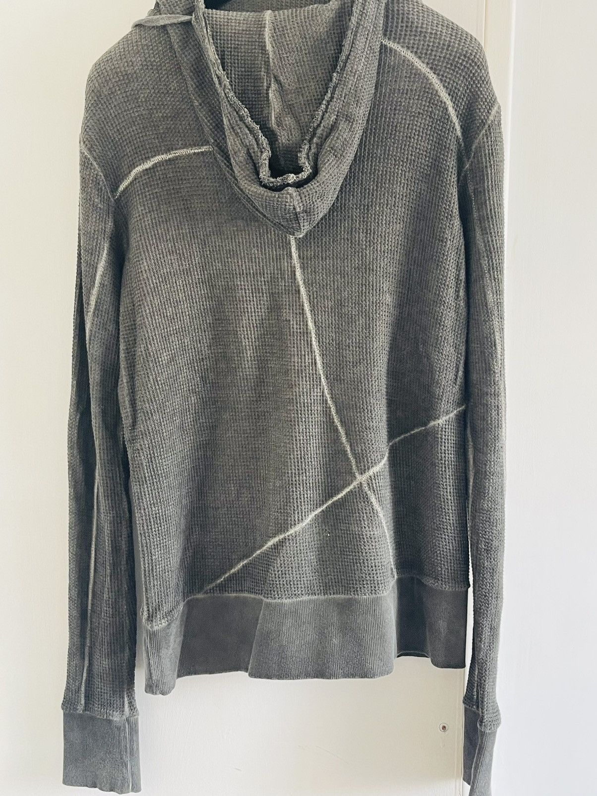 Thom Krom Thank krom waffle fabric hoodie Size US M / EU 48-50 / 2 - 4 Thumbnail
