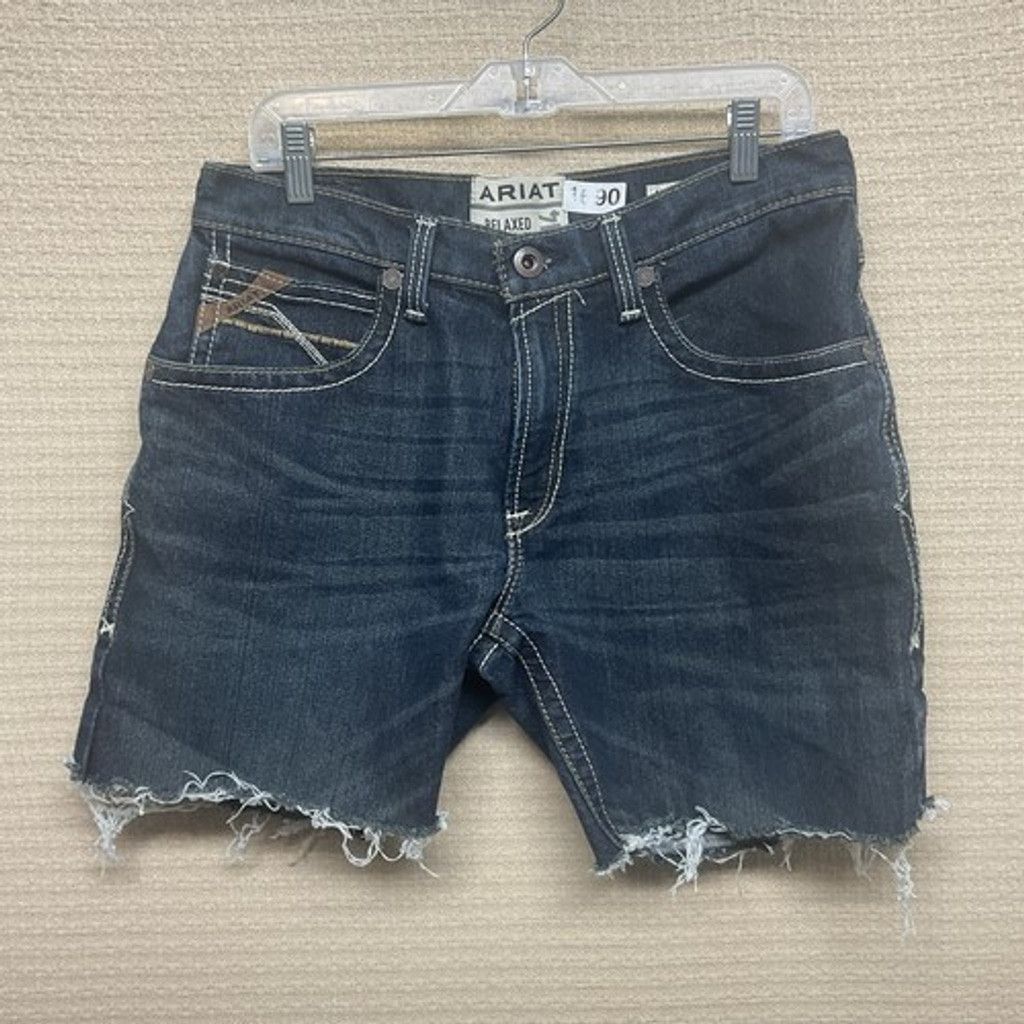 Ariat Ariat M4 Relaxed Blue Cutoff Jean Shorts Unisex Adult 32x32 Size US 32 / EU 48 - 1 Thumbnail