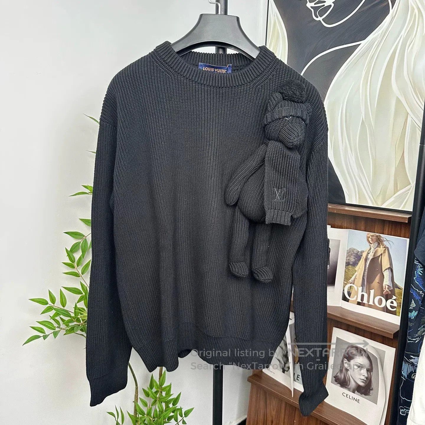 Louis Vuitton Louis Vuitton Teddy Bear Sweater M. Size M / US 6-8 / IT 42-44 - 1 Thumbnail