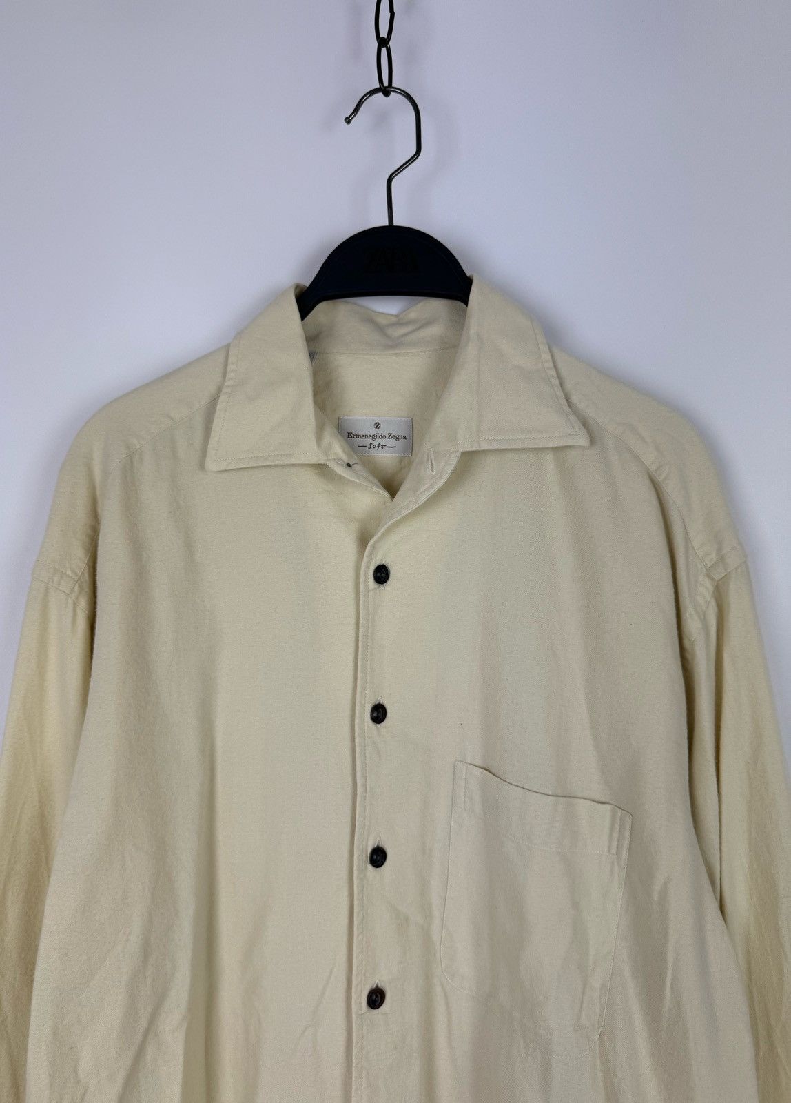Ermenegildo Zegna Ermenegildo Zegna Soft Pocket Buttons Shirt Size US L / EU 52-54 / 3 - 2 Thumbnail
