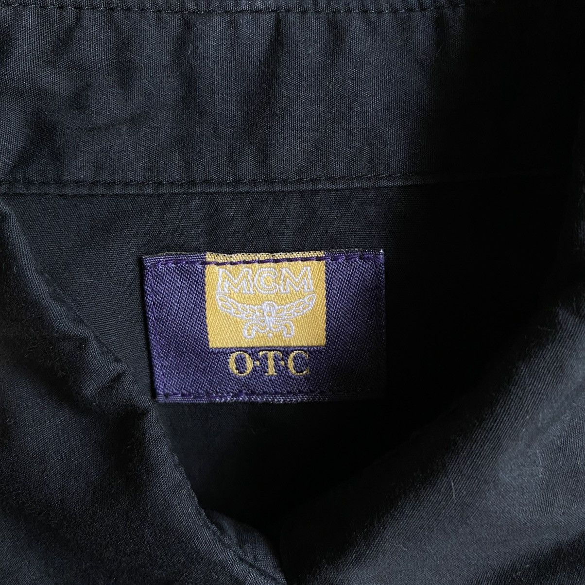 MCM MCM Black Logo Shirt Size M / US 6-8 / IT 42-44 - 16 Thumbnail