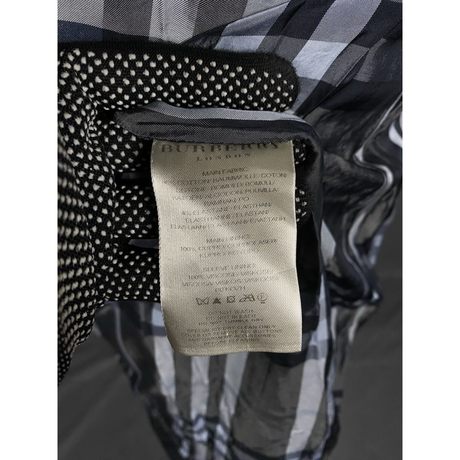 Burberry Burberry Nova Check Women's Black Trench Over Coat Size UK 1 Size XL / US 12-14 / IT 48-50 - 13 Thumbnail