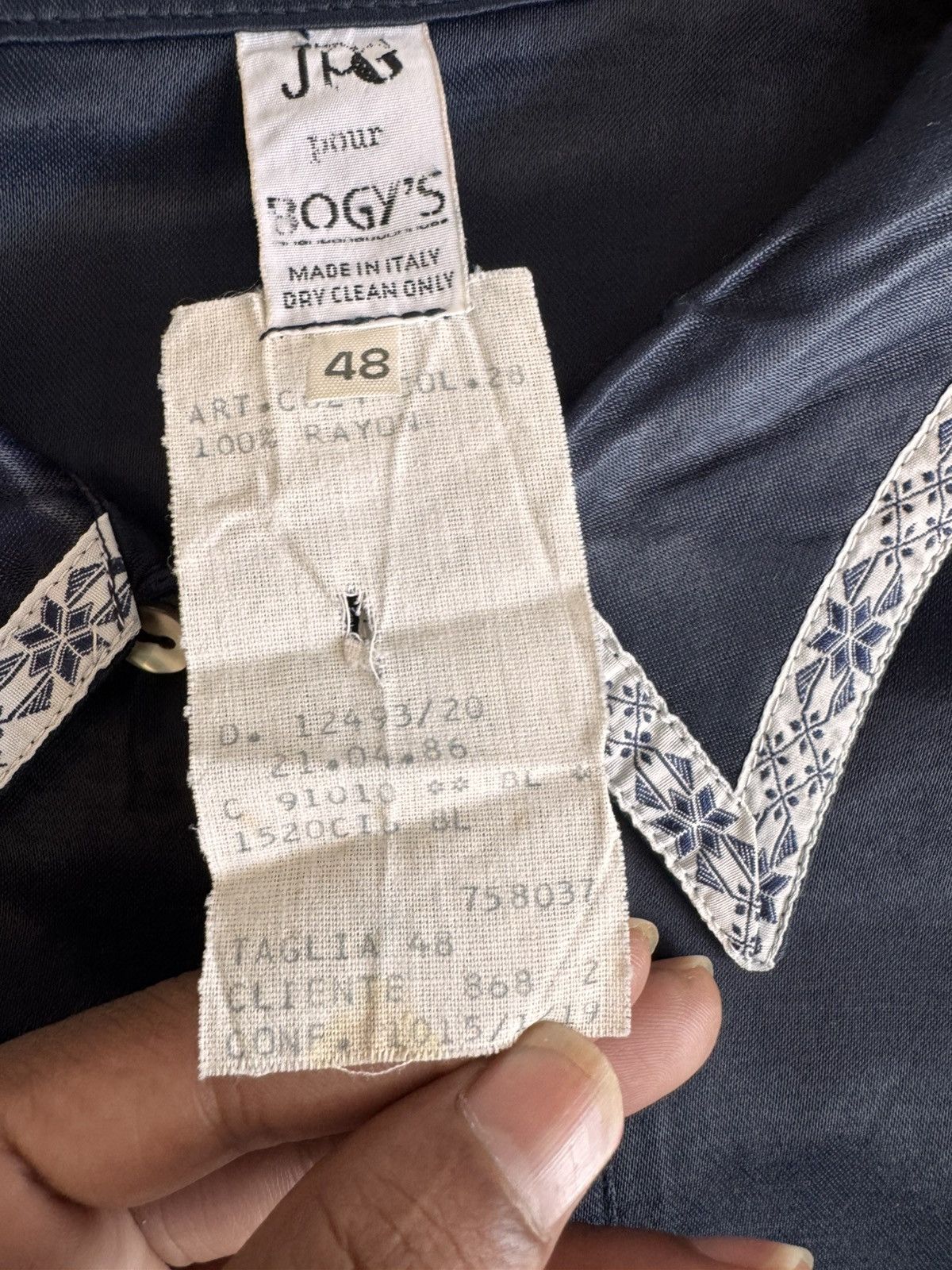 Jean Paul Gaultier RARE JEAN PAUL GAULTIIER 1986 VINTAGE BUTTON SHIRT Size US M / EU 48-50 / 2 - 8 Thumbnail