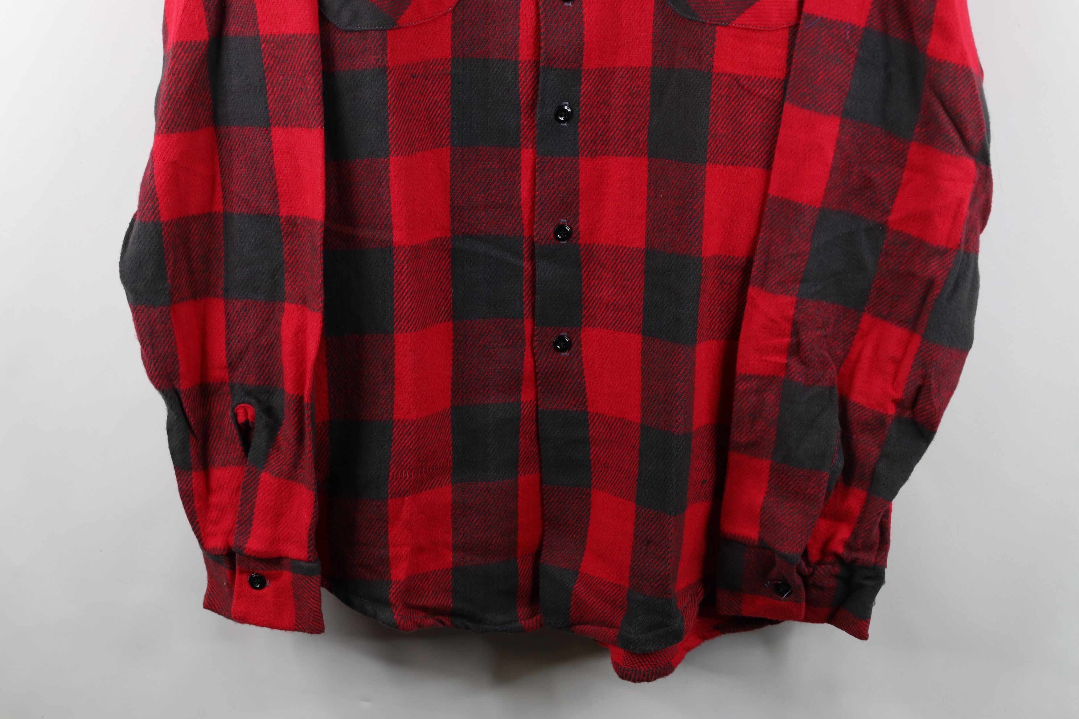 Vintage Deadstock Vintage 70s Streetwear Heavyweight Button Shirt Size US L / EU 52-54 / 3 - 3 Thumbnail