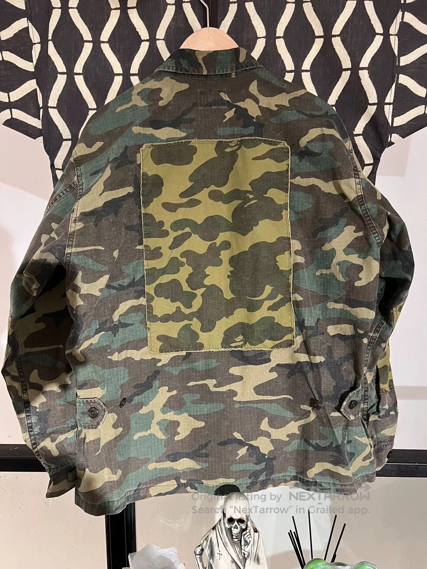 Bape bape x wtaps jungle camo long sleeve shirt. Size US M / EU 48-50 / 2 - 2 Thumbnail