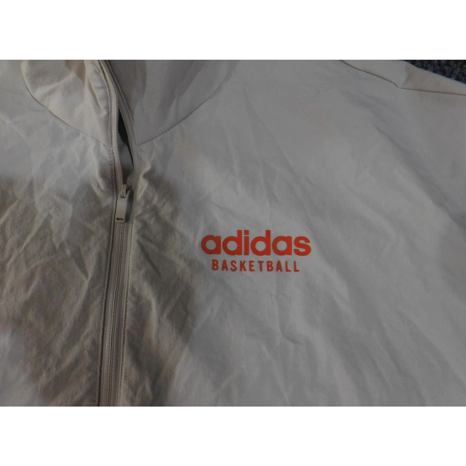 Adidas Adidas Select 1/4 JKT Jacket Womens Small Beige Alumina Basketball Pullover NWT Size S / US 4 / IT 40 - 6 Thumbnail