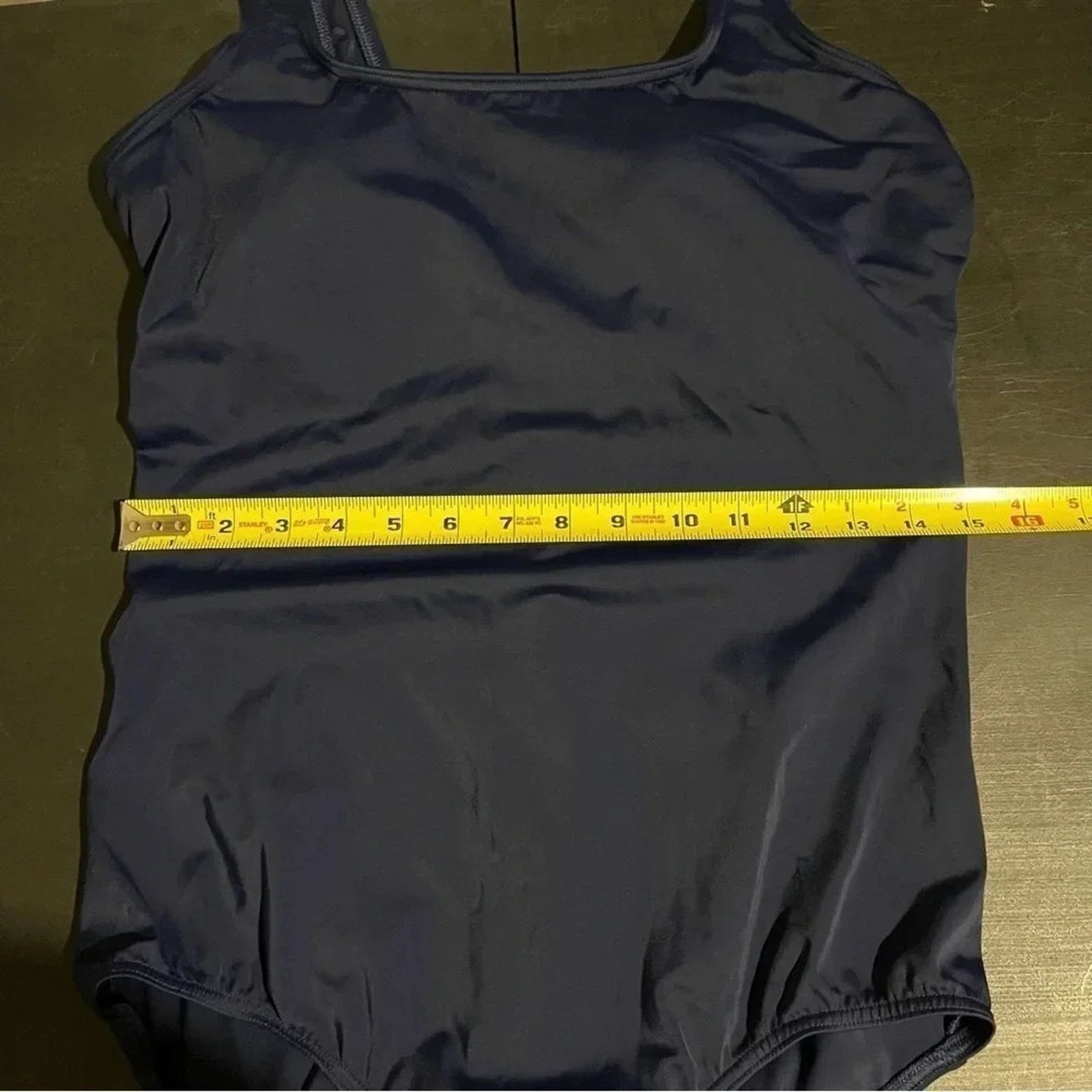 Lands' End Womens 14 D Lands End Swimsuit Tank Full Cover One Piece Size ONE SIZE - 9 Thumbnail