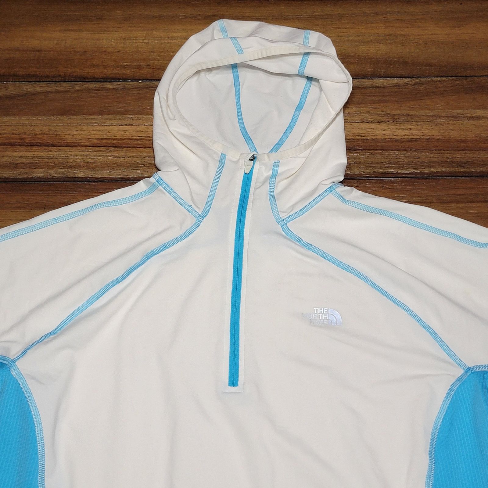 The North Face The North Face LS Hooded Athletic Pullover Jacket - Women XL Size XL / US 12-14 / IT 48-50 - 2 Thumbnail