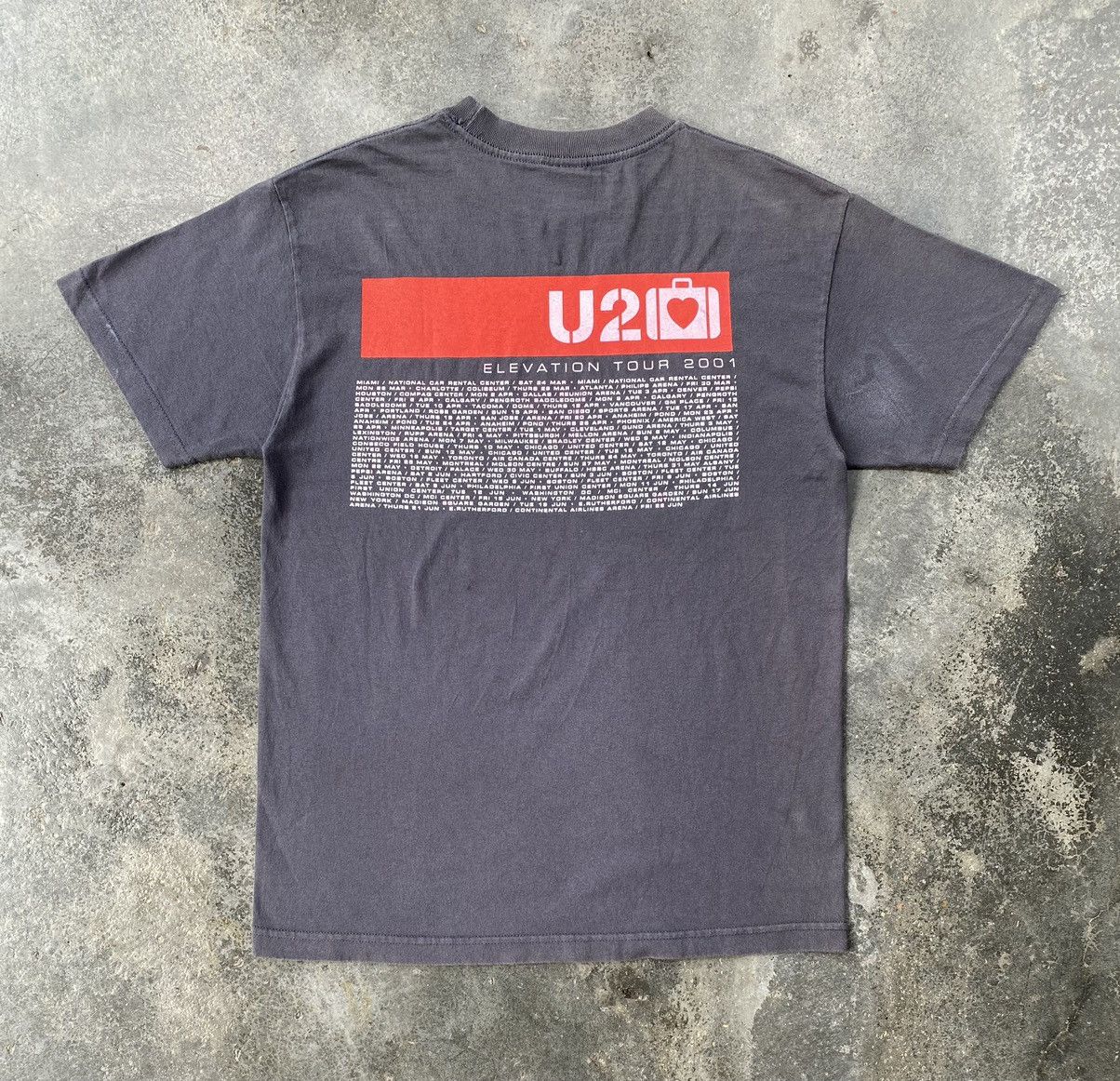Band Tees Vintage Y2k U2 Rock Band Elevation Tour Tees Size US M / EU 48-50 / 2 - 2 Thumbnail