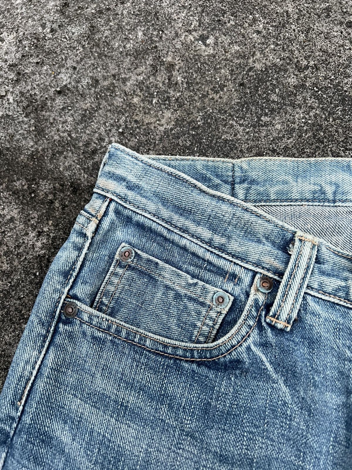 Big John × If Six Was Nine × Vintage VINTAGE 90’S BIG JOHN MUD WASH JEAN Size US 28 / EU 44 - 7 Thumbnail