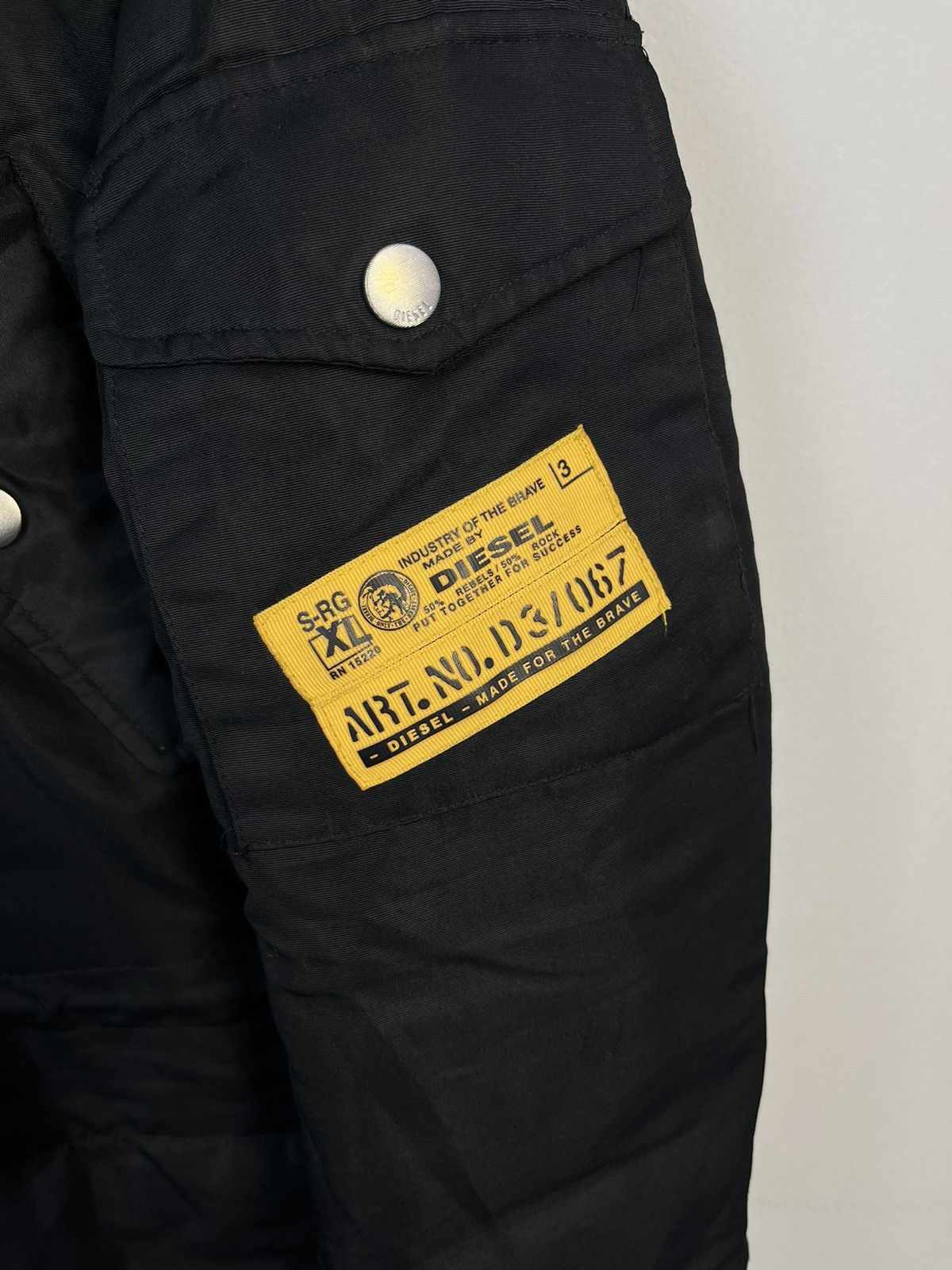 Diesel Diesel Nylon Pockets Parka Hooded Jacket Size US M / EU 48-50 / 2 - 3 Thumbnail